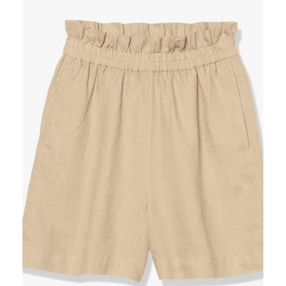 The Drop Women's‎ Standard Priya Pull-on 100% Linen Shorts 4XL - Picture 3 of 5